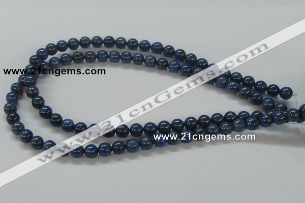 CNL208 15.5 inches 8mm round natural lapis lazuli beads wholesale
