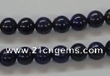 CNL209 15.5 inches 8mm round natural lapis lazuli beads wholesale