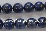 CNL218 15.5 inches 12mm round natural lapis lazuli beads wholesale