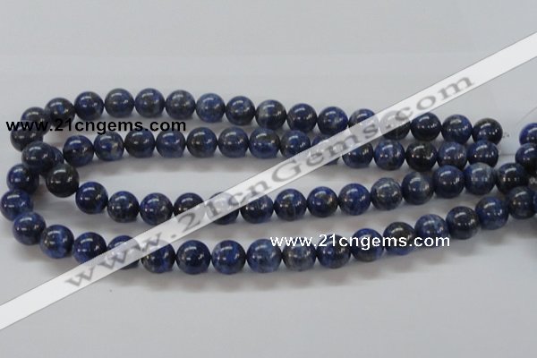 CNL218 15.5 inches 12mm round natural lapis lazuli beads wholesale