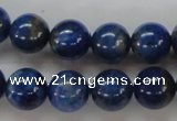 CNL219 15.5 inches 12mm round natural lapis lazuli beads wholesale