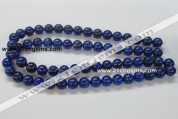 CNL225 15.5 inches 12mm round A- grade natural lapis lazuli beads