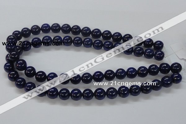 CNL226 15.5 inches 12mm round AAA grade natural lapis lazuli beads