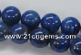 CNL229 15.5 inches 14mm round natural lapis lazuli beads wholesale