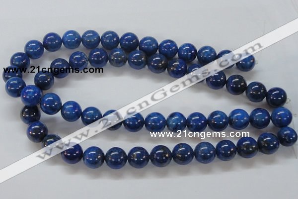 CNL229 15.5 inches 14mm round natural lapis lazuli beads wholesale