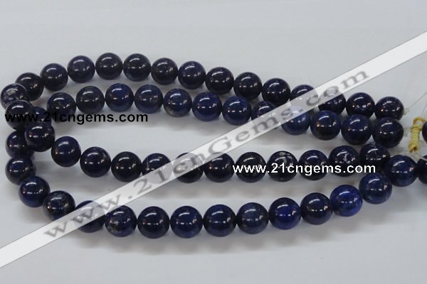 CNL232 15.5 inches 14mm round natural lapis lazuli beads wholesale