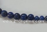 CNL233 15.5 inches multi-size round natural lapis lazuli beads wholesale