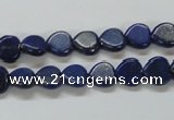 CNL242 15.5 inches 8*8mm heart natural lapis lazuli beads wholesale