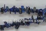 CNL244 15.5 inches 3*10mm chip natural lapis lazuli beads wholesale