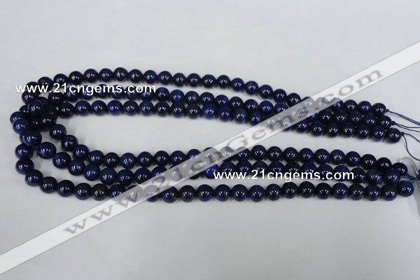 CNL403 15.5 inches 8mm round natural lapis lazuli gemstone beads