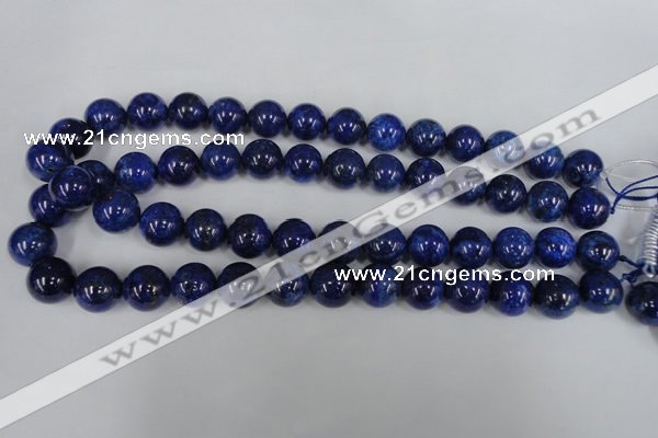 CNL407 15.5 inches 14mm round natural lapis lazuli gemstone beads