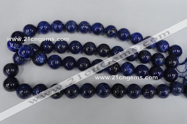 CNL408 15.5 inches 16mm round natural lapis lazuli gemstone beads