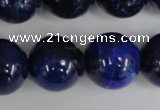 CNL409 15.5 inches 18mm round natural lapis lazuli gemstone beads