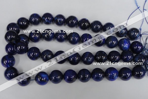 CNL409 15.5 inches 18mm round natural lapis lazuli gemstone beads