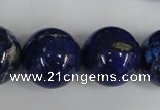 CNL410 15.5 inches 20mm round natural lapis lazuli gemstone beads