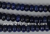 CNL422 15.5 inches 5*8mm rondelle natural lapis lazuli gemstone beads