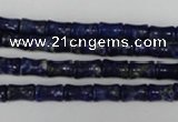 CNL432 15.5 inches 5*7mm bone natural lapis lazuli gemstone beads