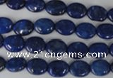 CNL478 15.5 inches 8*10mm oval natural lapis lazuli gemstone beads