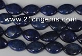 CNL491 15.5 inches 8*12mm marquise natural lapis lazuli gemstone beads