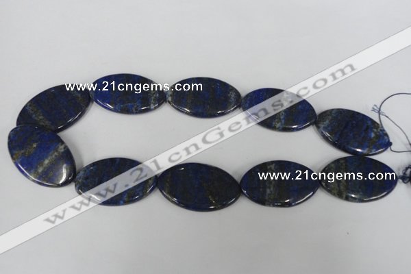 CNL497 15.5 inches 25*40mm marquise natural lapis lazuli gemstone beads