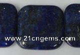 CNL518 15.5 inches 30*30mm square natural lapis lazuli gemstone beads