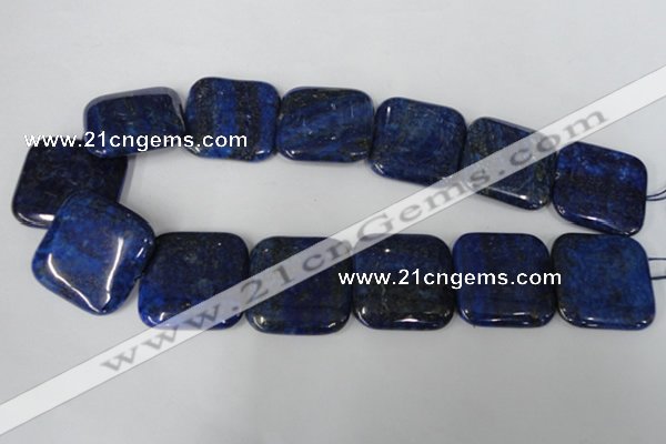 CNL518 15.5 inches 30*30mm square natural lapis lazuli gemstone beads