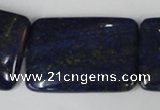 CNL538 15.5 inches 25*35mm rectangle natural lapis lazuli gemstone beads