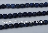 CNL601 15.5 inches 6mm faceted round natural lapis lazuli gemstone beads