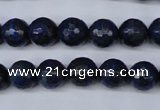 CNL603 15.5 inches 10mm faceted round natural lapis lazuli gemstone beads