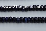 CNL610 15.5 inches 3*6mm rondelle natural lapis lazuli gemstone beads