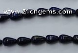 CNL615 15.5 inches 6*10mm teardrop natural lapis lazuli gemstone beads