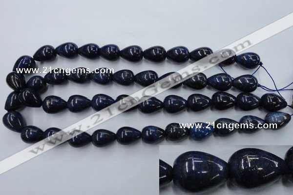 CNL618 15.5 inches 13*18mm teardrop natural lapis lazuli gemstone beads