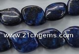 CNL648 15.5 inches 15*20mm marquise natural lapis lazuli beads