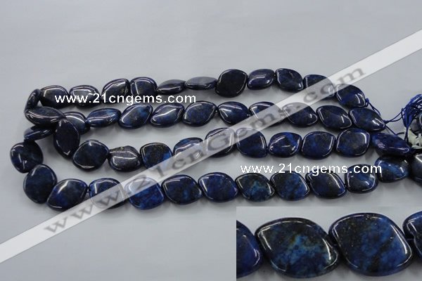 CNL648 15.5 inches 15*20mm marquise natural lapis lazuli beads