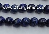 CNL713 15.5 inches 6mm round natural lapis lazuli gemstone beads