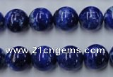 CNL716 15.5 inches 12mm round natural lapis lazuli gemstone beads