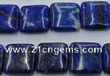 CNL770 15.5 inches 16*16mm square natural lapis lazuli gemstone beads