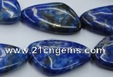 CNL778 15.5 inches 18*30mm freeform natural lapis lazuli gemstone beads