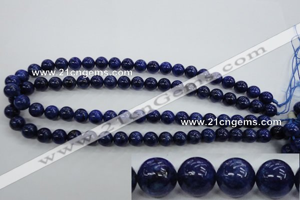 CNL853 15.5 inches 10mm round natural lapis lazuli gemstone beads