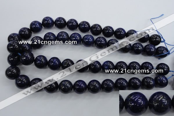 CNL856 15.5 inches 16mm round natural lapis lazuli gemstone beads