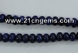 CNL861 15.5 inches 4*6mm rondelle natural lapis lazuli gemstone beads