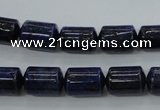 CNL883 15.5 inches 9*12mm tube natural lapis lazuli gemstone beads