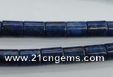 CNL886 15.5 inches 8*10mm tube natural lapis lazuli gemstone beads