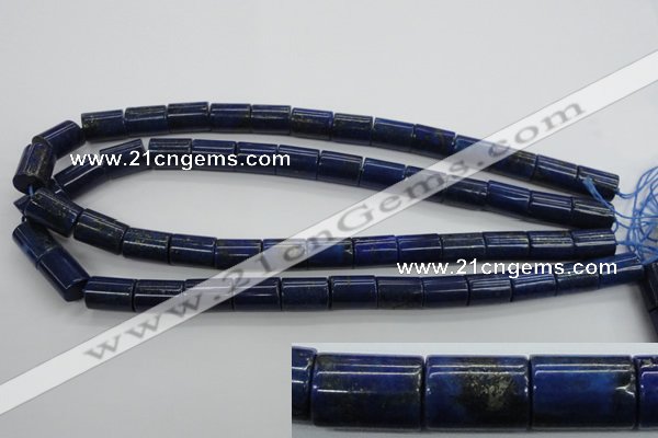 CNL887 15.5 inches 10*14mm tube natural lapis lazuli gemstone beads