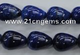 CNL902 15.5 inches 12*16mm teardrop natural lapis lazuli gemstone beads