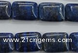 CNL975 15.5 inches 15*20mm rectangle natural lapis lazuli gemstone beads