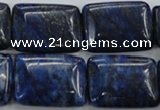 CNL976 15.5 inches 18*25mm rectangle natural lapis lazuli gemstone beads