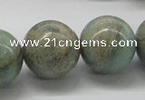 CNS05 16 inches 20mm round natural serpentine jasper beads wholesale