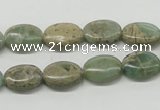 CNS11 16 inches 10*14mm oval natural serpentine jasper beads