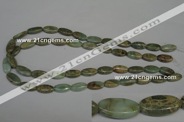 CNS216 15.5 inches 10*18mm marquise natural serpentine jasper beads